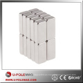 Venta caliente Axial N50 neodimio Magnet Cubo F50X30X20MM